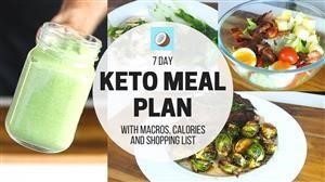 Sample Keto Menu Plan Free